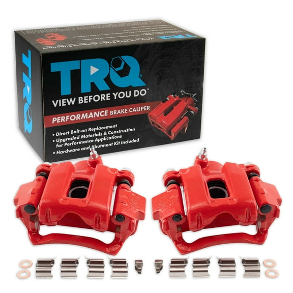 TRQ Performance Rear Brake Caliper Set For 03-09 Toyota 4Runner 07-14 FJ Cruiser CLA49900