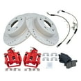 thumbnail image 1 of TRQ Performance Rear Brake Pad & Rotor Kit BKA33793 Fits Select 2008-2012 Honda Accord , 2009-2014 Acura TSX, 1 of 4