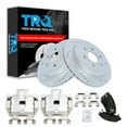 thumbnail image 1 of TRQ Performance Rear Brake Pad & Rotor Kit Fits 07-17 Buick Chevrolet GMC Saturn, 1 of 5