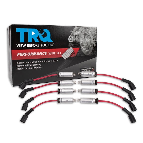 TRQ Performance Spark Plug Wire Kit Set Fits GM Pickup Truck SUV V8 New