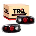 thumbnail image 1 of TRQ Performance Tail Light Clear Lens Black Housing Pair for Mazda Miata New LTA71060, 1 of 4