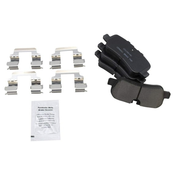 TRQ Posi Ceramic Brake Pad Set Rear Kit for Land Rover LR3 Range Rover New BFA73378 Fits select: 2010-2016 LAND ROVER LR4, 2006-2009 LAND ROVER RANGE ROVER SPORT