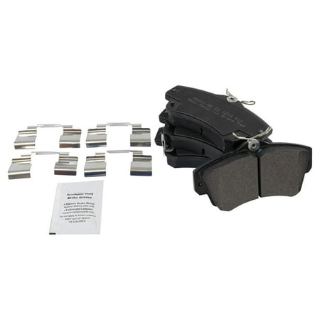 TRQ Posi Metallic Front Disc Brake Pads Pair Set for PT Cruiser Neon New BFA73625