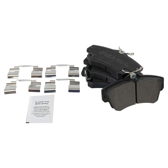 TRQ Posi Metallic Front Disc Brake Pads Pair Set for PT Cruiser Neon New BFA73625