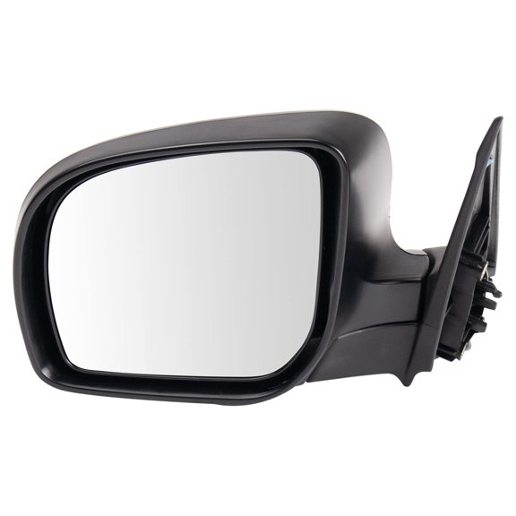 TRQ Power Heated Smooth Black Mirror Driver Side LH for 09-10 Subaru Forester MRA06145