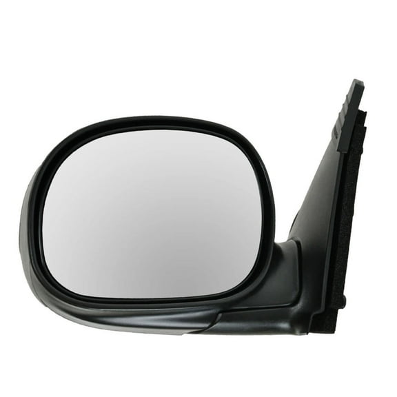 TRQ Power Side View Mirror Gloss Black Driver Left LH for F-Series Pickup Truck MRA05047