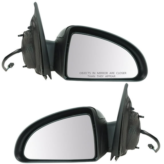 TRQ Power Side View Mirrors Left/Right Pair for Cobalt Pontiac G5 2 Door Coupe MRA09170