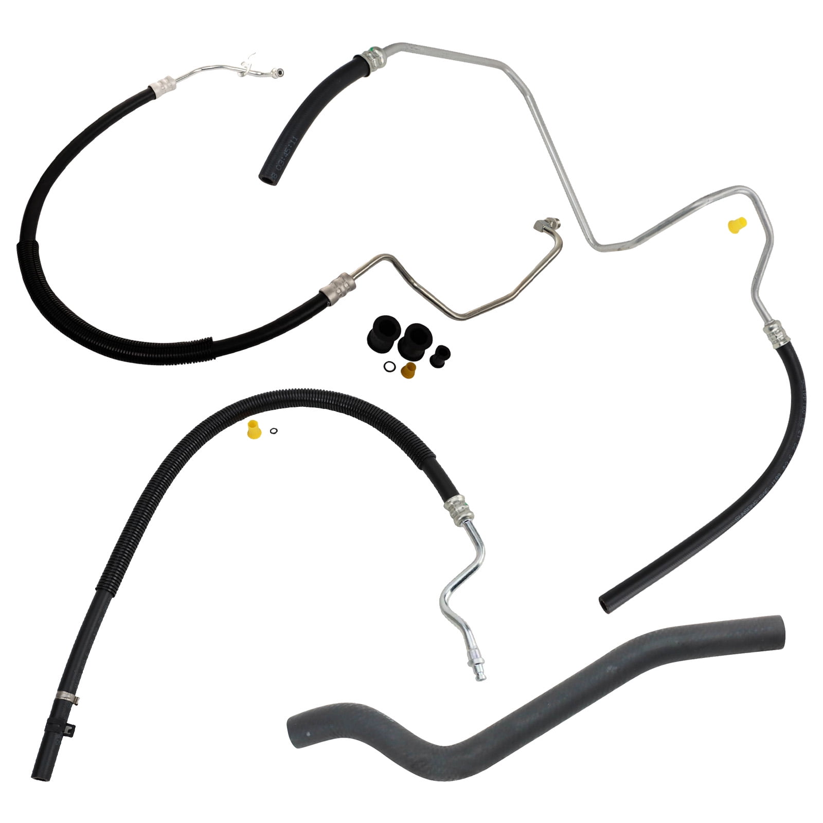 TRQ Power Steering Hose Fits 2004-2008 Ford F-150 2006-2008 Lincoln Mark LT PSA17659