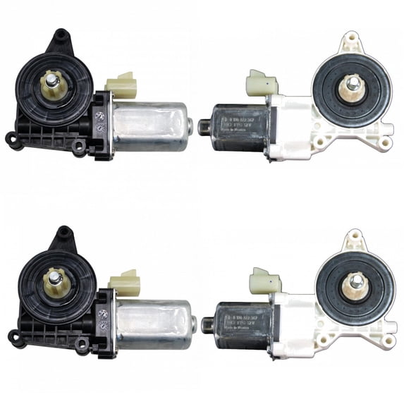 TRQ Power Window Motor Kit Set Front Rear for Escalade Silverado Tahoe Sierra WMA51658
