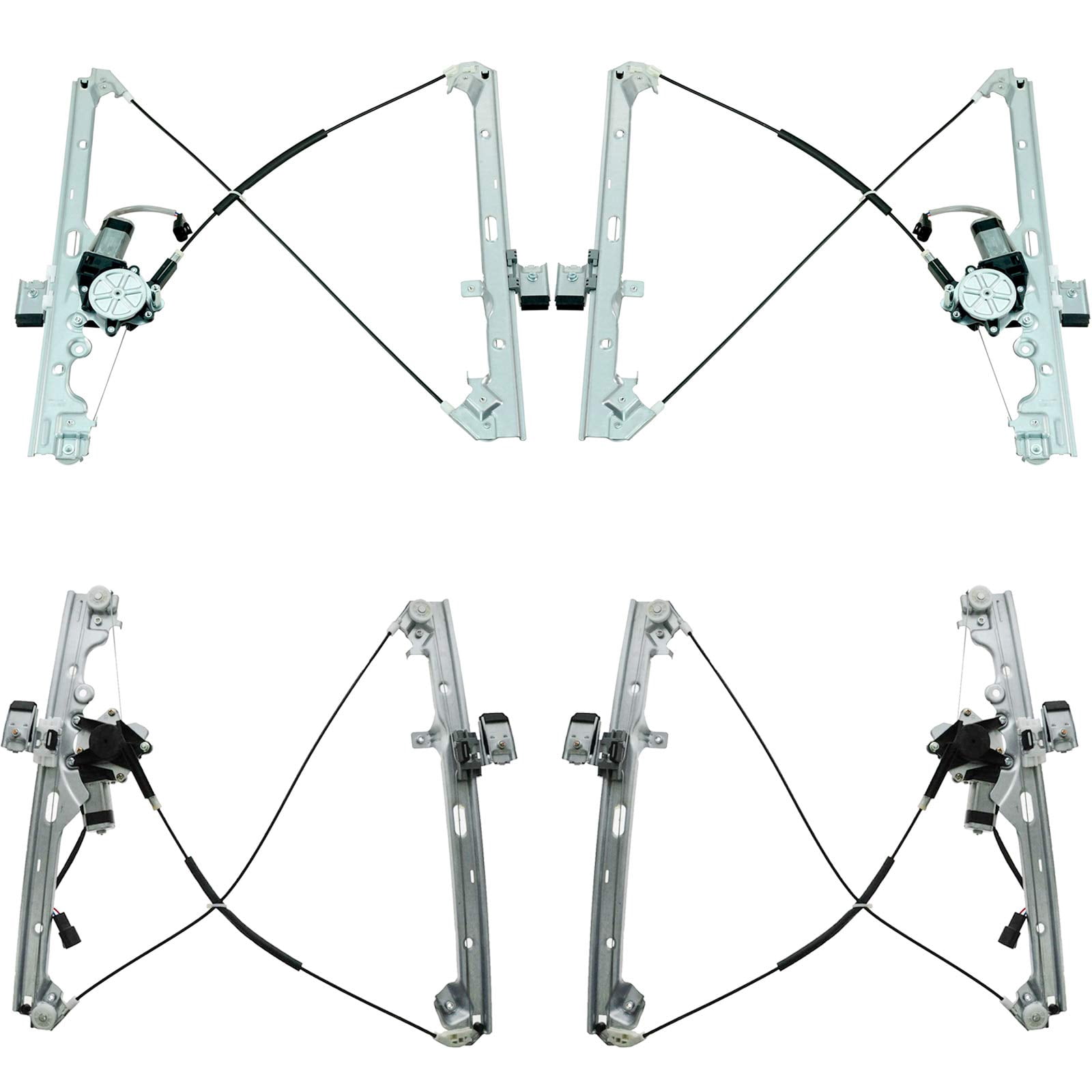 Buy Chevrolet Silverado GMC Sierra RH Rear Power Window Regulator 2007 2013 In Celestine - Foto 7