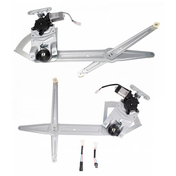 TRQ Power Window Regulator & Motor Set of 2 for 85-05 Chevy Astro Safari Van WRA50191 Fits select: 1985-2005 CHEVROLET ASTRO, 1985-2005 GMC SAFARI