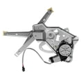 thumbnail image 1 of TRQ Power Window Regulator w/ Motor Rear Driver Side LH Left for 525i 530i 540i WRA52529, 1 of 3