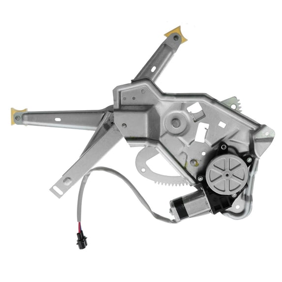TRQ Power Window Regulator w/ Motor Rear Driver Side LH Left for 525i 530i 540i WRA52529