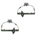 thumbnail image 1 of TRQ Power Window Regulators Left & Right Pair Set for 00-06 Accent 2 Door WRA50267 Fits select: 2000-2005 HYUNDAI ACCENT, 1 of 4