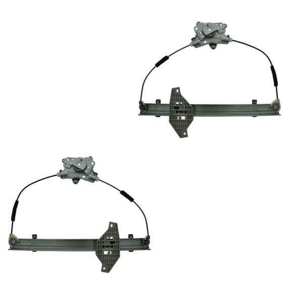 TRQ Power Window Regulators Left & Right Pair Set for 00-06 Accent 2 Door WRA50267 Fits select: 2000-2005 HYUNDAI ACCENT
