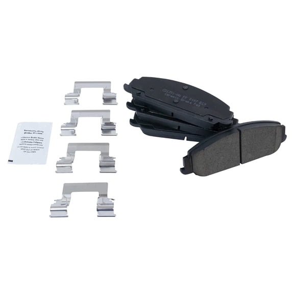 TRQ Premium Ceramic Brake Pad Set Front for Pontiac G8 BFA73476