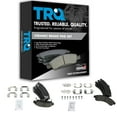 thumbnail image 1 of TRQ Premium Posi Ceramic Brake Pad Set Front & Rear Kit for Chevy GMC Buick BFA12995, 1 of 4