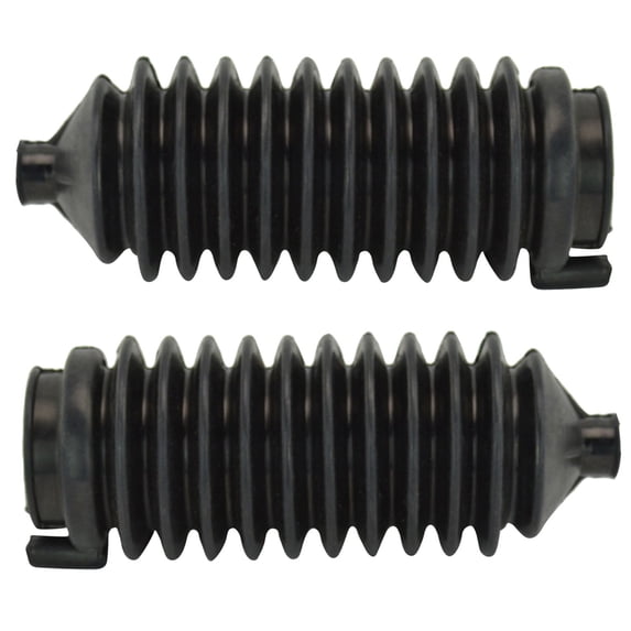 TRQ Rack Pinion Inner Tie Rod Steering Bellow Boot LH RH Pair for GM Buick PSA66638