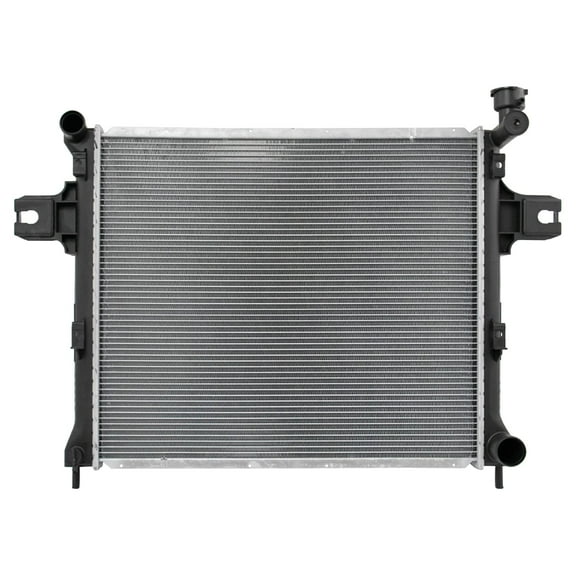 TRQ Radiator Assembly Aluminum Core Direct Fit for Jeep Commander Grand Cherokee RDA82674