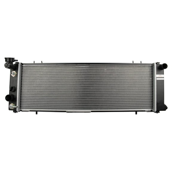 TRQ Radiator Assembly Fits 1991-2001 Jeep Cherokee 1991-1992 Comanche RDA82646