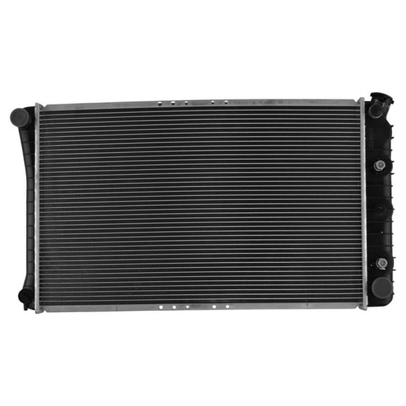 TRQ Radiator Assembly Plastic Tanks Aluminum Core for Chevy GMC Buick Oldsmobile RDA82670 Fits select: 1972-1973 CHEVROLET MALIBU, 1973-1979 CHEVROLET C10