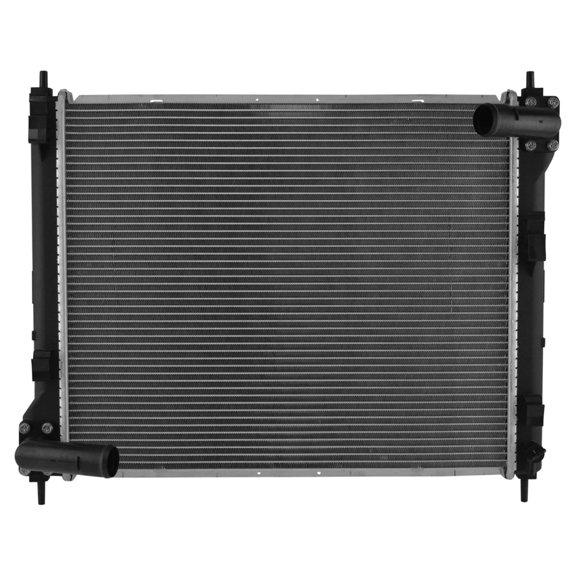 TRQ Radiator Assembly Plastic Tanks Aluminum Core Direct Fit for Nissan Juke SUV RDA83122 Fits select: 2017-2019 NISSAN SENTRA, 2016 NISSAN JUKE S/SV/SL/NISMO
