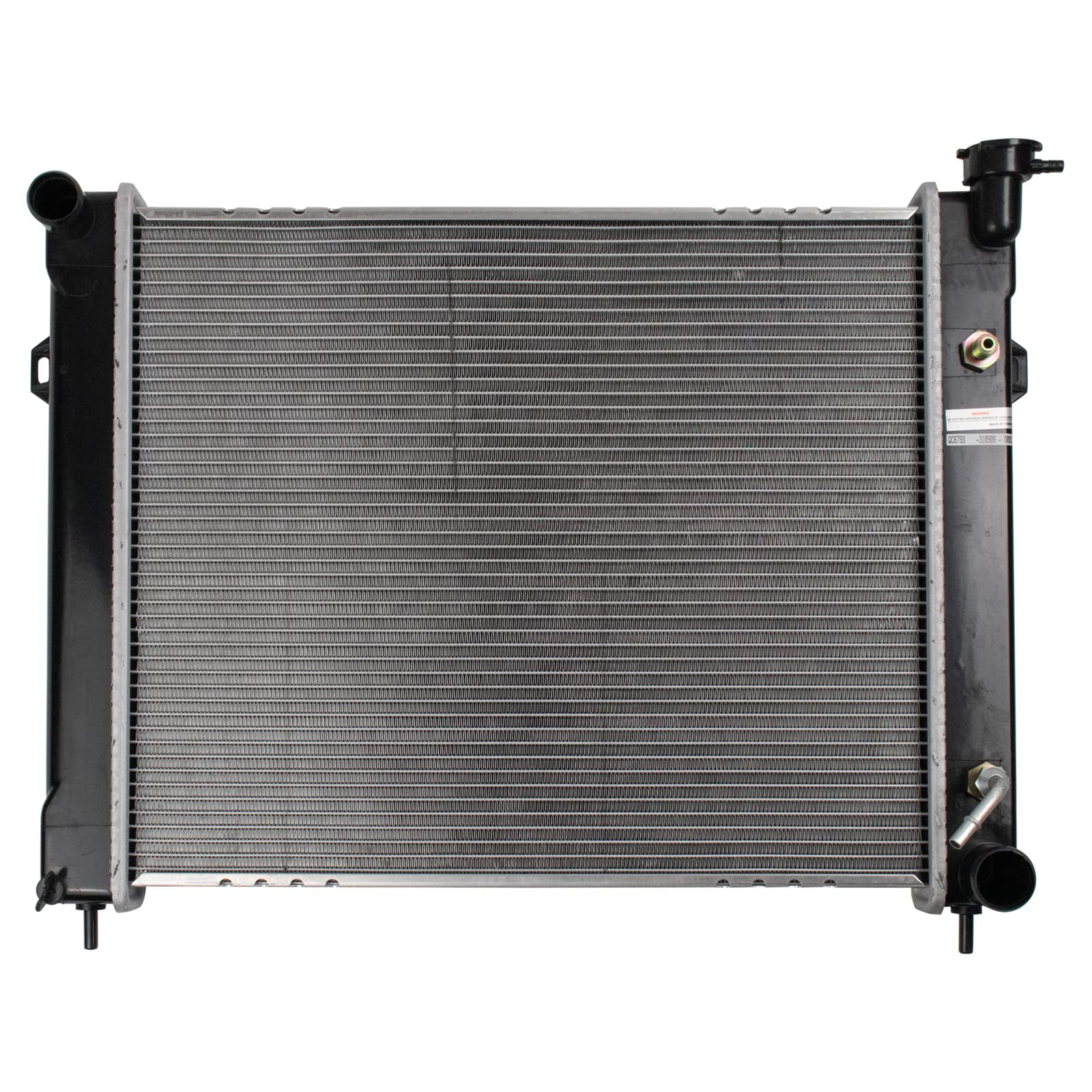 TRQ Radiator Assembly Plastic Tanks Aluminum Core for 93-98 Jeep Grand ...