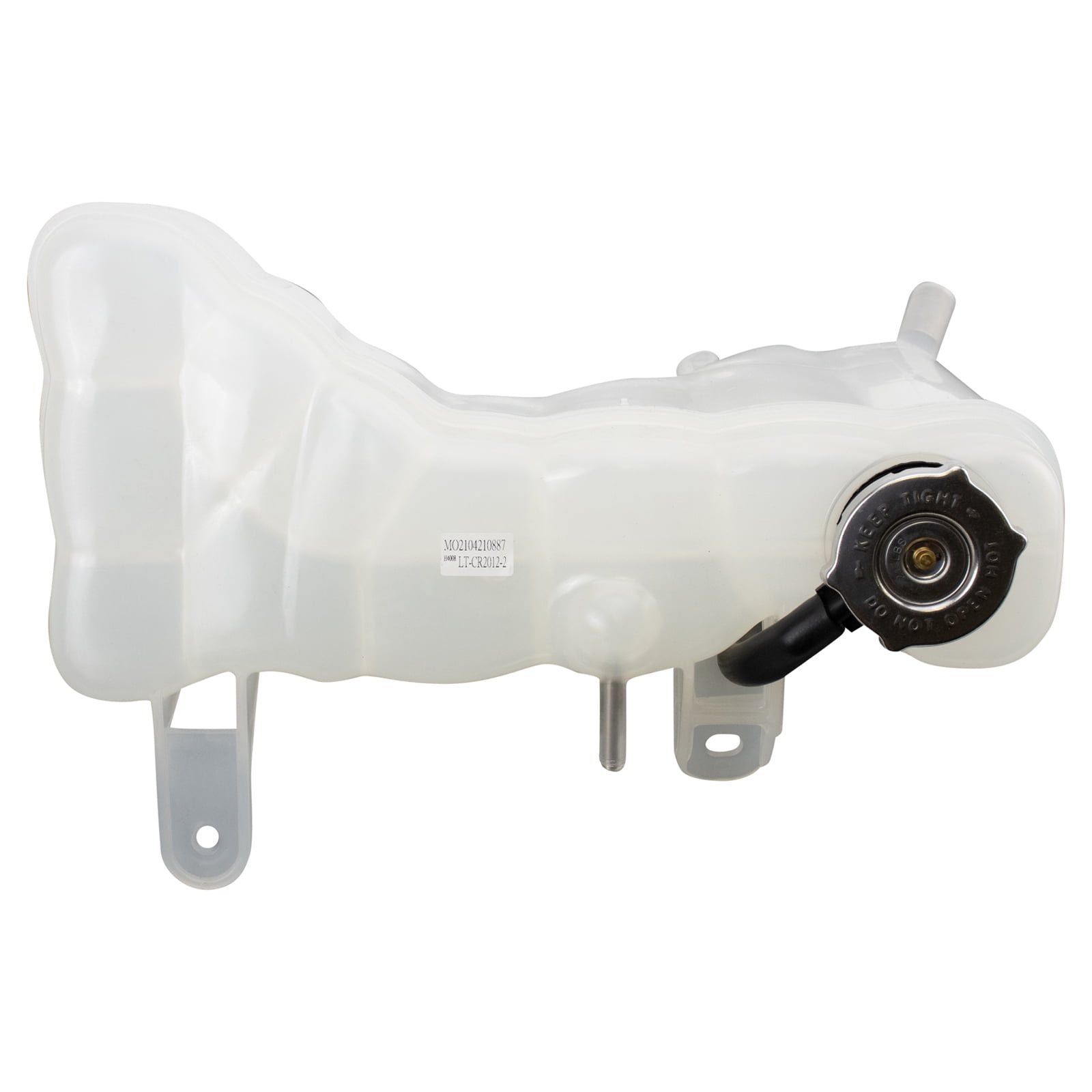 TRQ Radiator Coolant Reservoir Expansion Tank Overflow Bottle Compatible with 2015-2016 Dodge Challenger Charger CH3014157