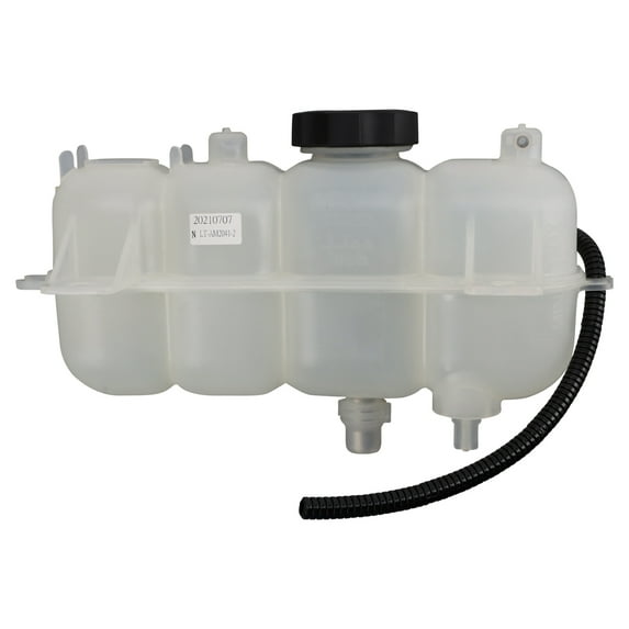 TRQ Radiator Coolant Reservoir Expansion Tank Overflow Bottle Compatible with 2019-2022 Jeep Cherokee CH3014180
