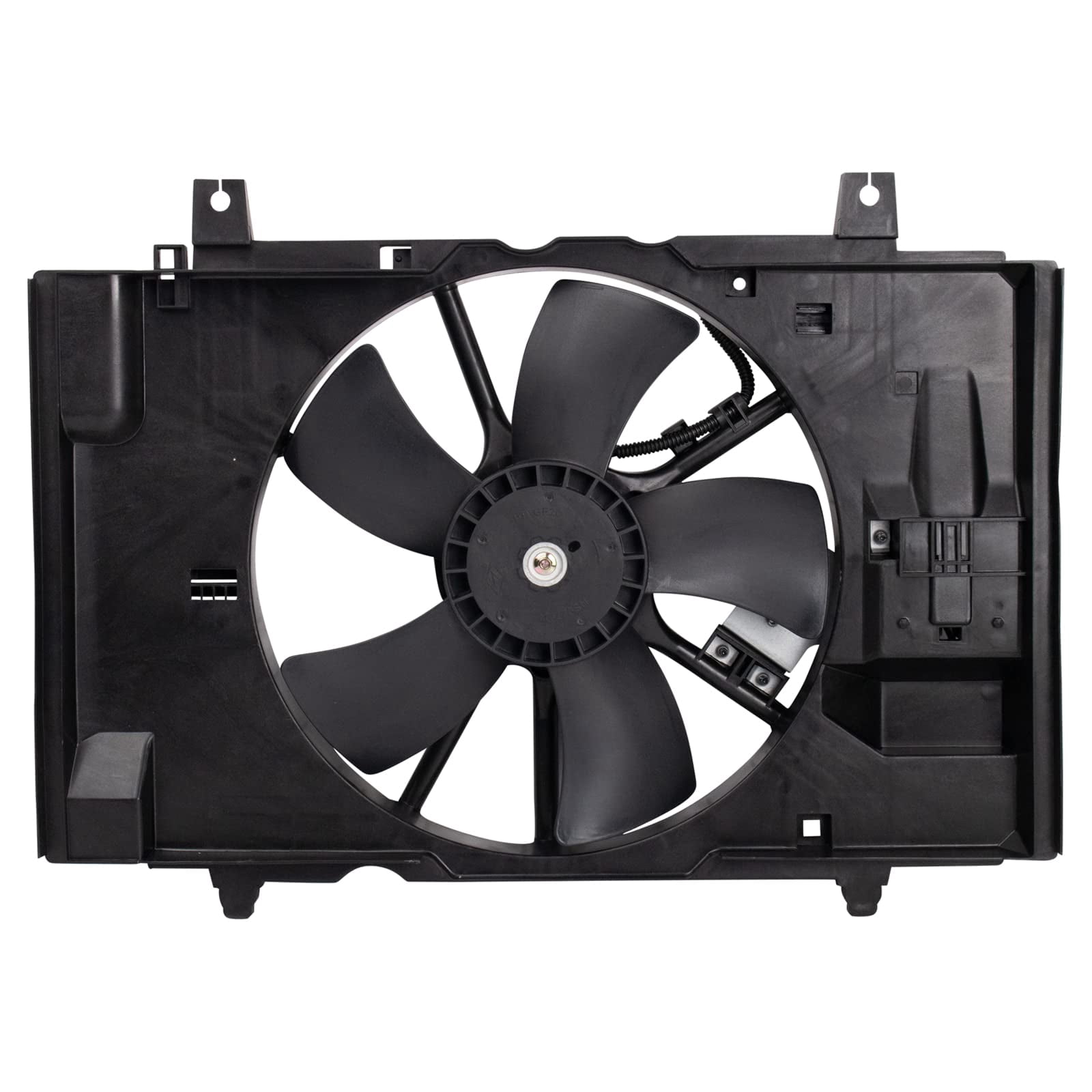 Radiators Rfa TRQ Radiator Cooling Fan Assembly Fits 2007-2012 Nissan Versa RFA80441 ...