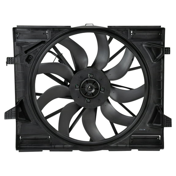 TRQ Radiator Cooling Fan Assembly Fits 2021-2022 Dodge Durango RFA81827
