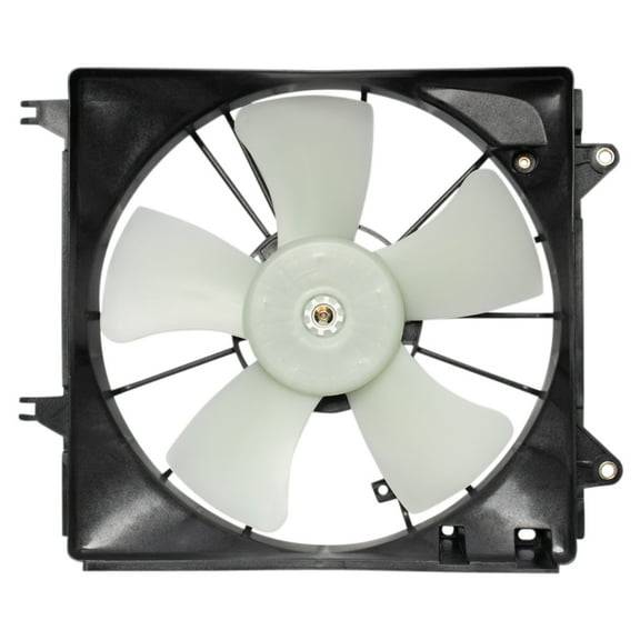 TRQ Radiator Cooling Fan Assembly for 07-13 Suzuki SX4 Manual Transmission RFA80426