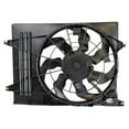 thumbnail image 1 of TRQ Radiator Cooling Fan Assembly for Hyundai Tucson Kia Sportage 2.4L New RFA80428, 1 of 4