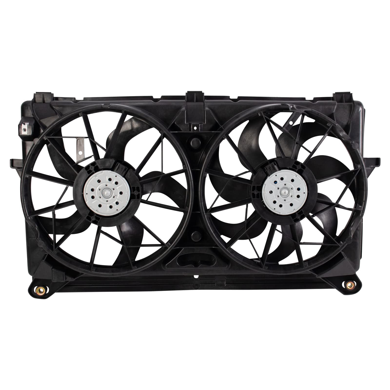 Radiators Rfa TRQ Radiator Dual Cooling Fan Assembly Fits 2005-2006 Chevrolet ...