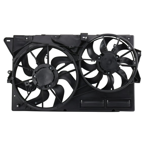 TRQ Radiator Dual Cooling Fan Assembly Fits 2013-2019 Ford Taurus 2013-2016 Lincoln MKS FO3115199