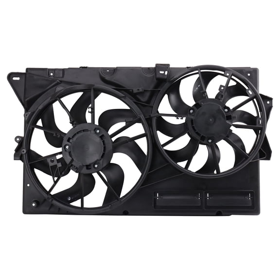 TRQ Radiator Dual Cooling Fan Assembly Fits 2013-2019 Ford Taurus 2013-2016 Lincoln MKS FO3115199