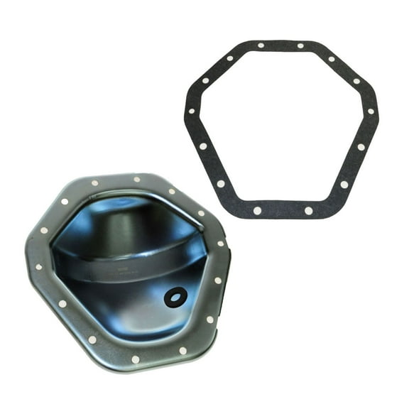 TRQ Rear Axle Differential Cover for Chevy GMC Pickup Van 10.50 Inch Ring Gear DCA34171