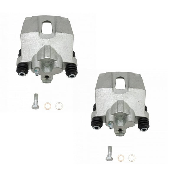 TRQ Rear Brake Caliper Set Compatible with 2004-2011 Ford F-150 2004 F-150 Heritage 2006-2008 Lincoln Mark LT