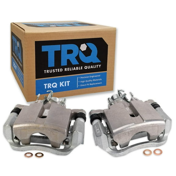 TRQ Rear Brake Caliper Set Compatible with 2004 Pontiac Grand Prix