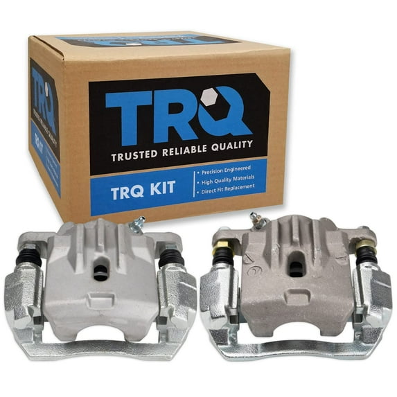 TRQ Rear Brake Caliper Set Fits 2006-2009 Subaru Legacy Outback CLA32298