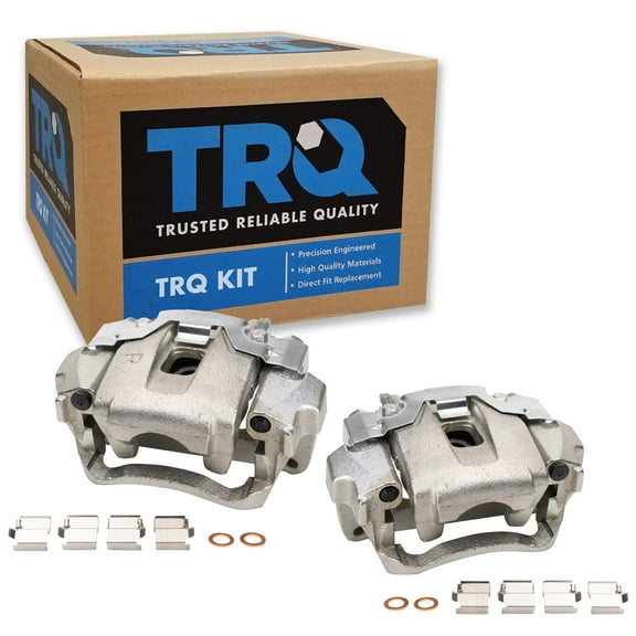 TRQ Rear Brake Caliper Set Fits 2008-2015 Lexus LX570 Toyota Land Cruiser CLA32283