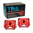 thumbnail image 1 of TRQ Rear Brake Caliper Set Painted Red Brackets Fits 2015-2019 Chevrolet Colorado 2015-2019 GMC Canyon, 1 of 5