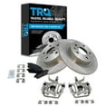 thumbnail image 1 of TRQ Rear Brake Calipers Ceramic Pads & Rotors Fits 13-17 Encore 13-16 Sonic Trax BKA26504 Fits select: 2013-2017 BUICK ENCORE, 2015-2017 CHEVROLET TRAX, 1 of 6