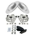 thumbnail image 1 of TRQ Rear Brake Calipers Ceramic Pads & Rotors Fits 2014-2015 Chevrolet Cruze BKA26525, 1 of 6