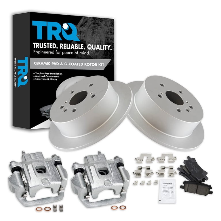 Lexus Rx 350 Rear Brake Rotor Replacement Lexus RX Brake Kit Rear Brake Rotors & Ceramic Pads Kit For Lexus RX330 ...