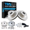 thumbnail image 1 of TRQ Rear Brake Calipers Ceramic Pads & Rotors Fits Select 2002 GMC Sierra 1500, 1 of 6