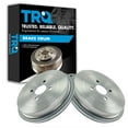 thumbnail image 1 of TRQ Rear Brake Drum LH RH Kit Pair Set of 2 for Scion Toyota New BRA71289, 1 of 4