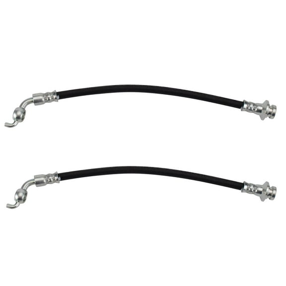 TRQ Rear Brake Hose Set BLA63726 Fits Select 2013-2013 INFINITI JX35 , 2009-2019 Nissan Murano , 2013-2019 Nissan Pathfinder , 2011-2017 Nissan Quest , 2014-2020 INFINITI QX60