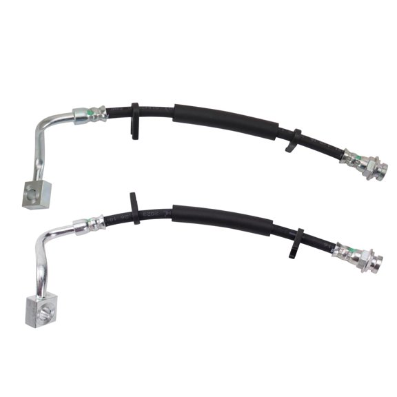 TRQ Rear Brake Hose Set Driver & Passenger Side Fits 2012-2016 Chrysler Town & Country 2012-2020 Dodge Grand Caravan 2012-2015 Ram C/V