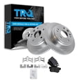 thumbnail image 1 of TRQ Rear Brake Pad & Rotor Kit Brake Pads Brake Rotor Semi-Metallic Fits Select 1999-2003 Acura TL, 1 of 4